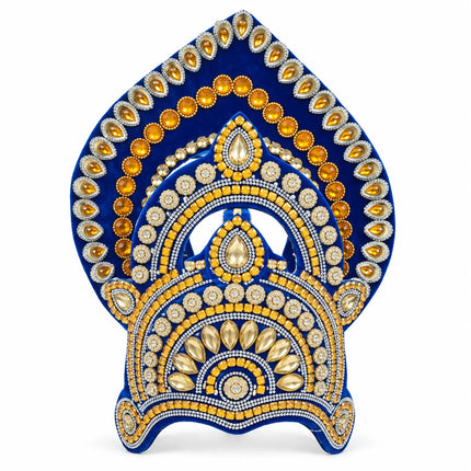 Full Size Traditional Mukut Crown for Ramleela & Mythological Costumes fancydresswale.com
