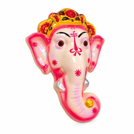 Ganesh Plastic Plain Mask – Fancy Dress Costume Accessory fancydresswale.com