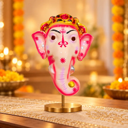 Ganesh Plastic Plain Mask – Fancy Dress Costume Accessory fancydresswale.com