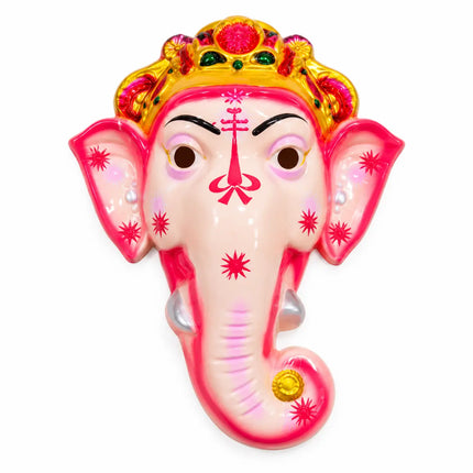 Ganesh Plastic Plain Mask – Fancy Dress Costume Accessory fancydresswale.com
