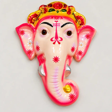 Ganesh Plastic Plain Mask – Fancy Dress Costume Accessory fancydresswale.com