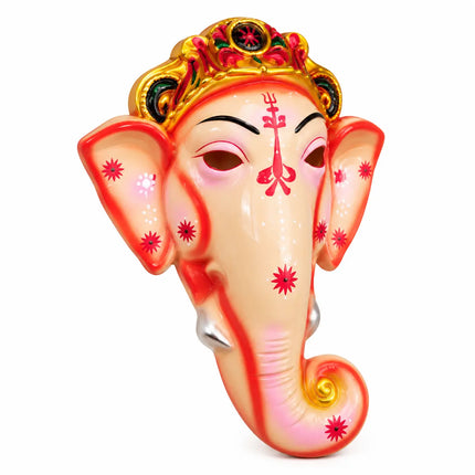 Ganesh Plastic Plain Mask – Fancy Dress Costume Accessory fancydresswale.com