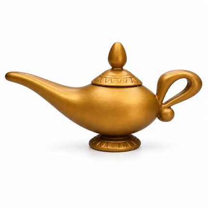 Golden Chirag Magic Lamp Prop for Aladdin Fancy Dress & Stage Performances fancydresswale.com