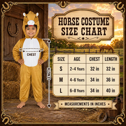 Horse Fancy Dress Costume for Kids – Animal Costume for Boys & Girls Fancydresswale.com