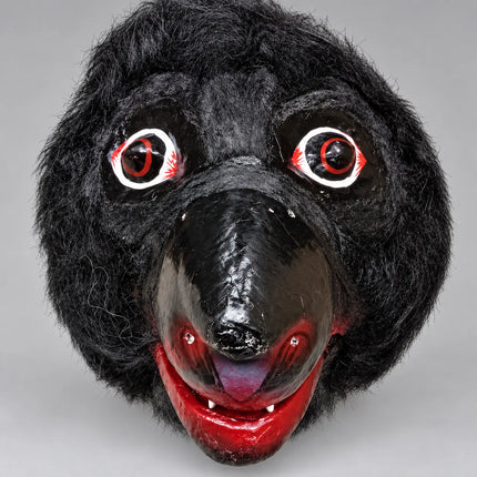 Close-up of Jambavan Mask eye and snout detailing