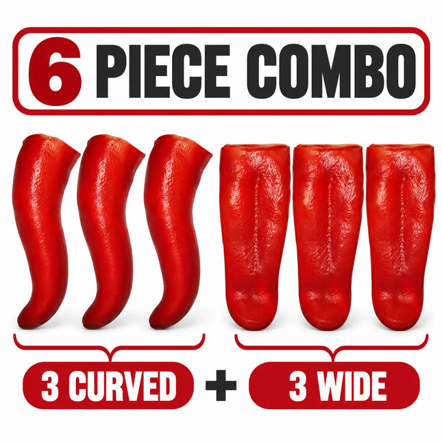 Kali Maa Red Tongue Props – 6-Piece Costume Accessory Set fancydresswale.com