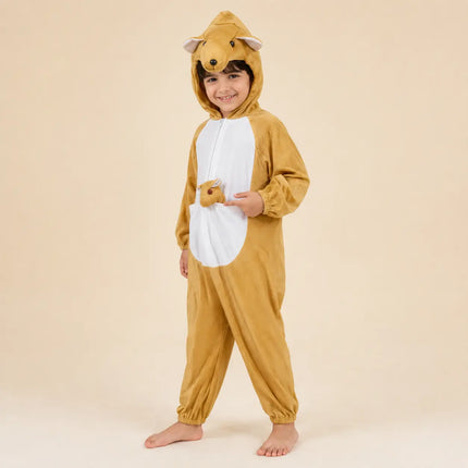 Kangaroo Fancy Dress Costume for Kids – Animal Costume for Boys & Girls Fancydresswale