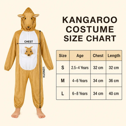 Kangaroo Fancy Dress Costume for Kids – Animal Costume for Boys & Girls Fancydresswale