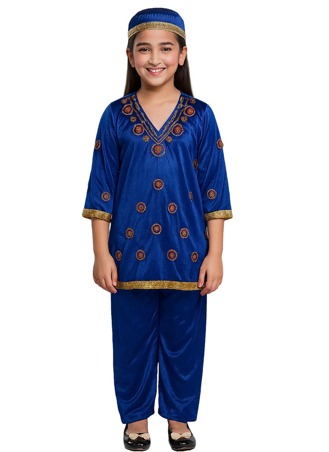 Kashmiri girl Costume Fancydresswale