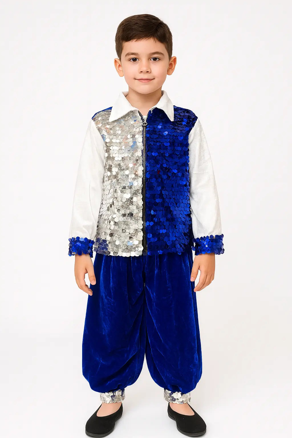 Kids Western Dance Dress – Sequin Costume for Performance –  fancydresswale.com