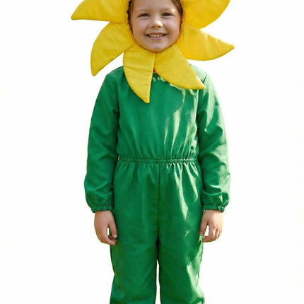 Kids Flower Costume Headgear Yellow Petal Fancy Dress for School Functions & Theme Parties (Copy) (Copy) (Copy) fancydresswale.com