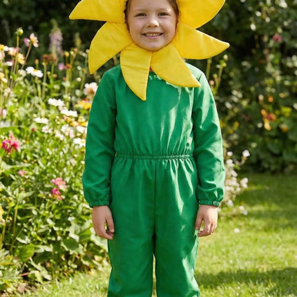 Kids Flower Costume Headgear Yellow Petal Fancy Dress for School Functions & Theme Parties (Copy) (Copy) (Copy) fancydresswale.com