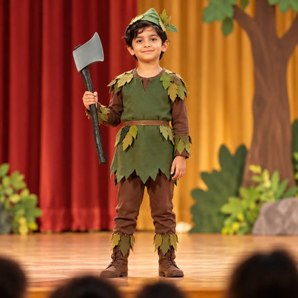 Woodland fantasy costume styling with Kulhadi on stage
