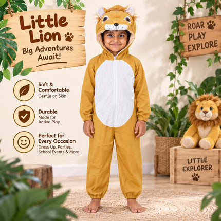 Kids Lion Costume - feature highlights