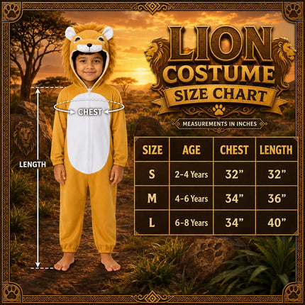 Lion Costume for boys and Girls Fancydresswale.com