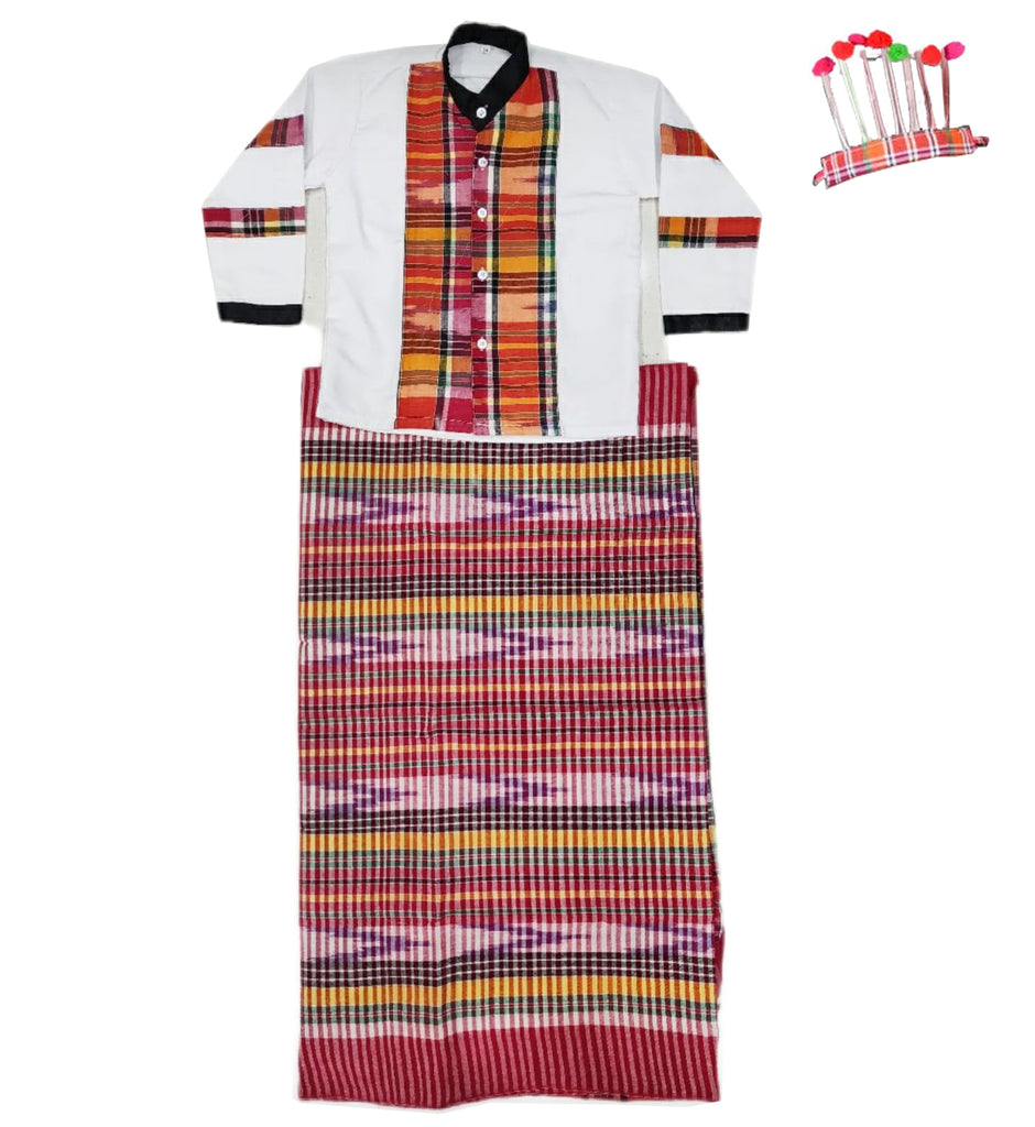 FancyDressWale Mizoram state costume for kids, Regional state Fancy dress for kids