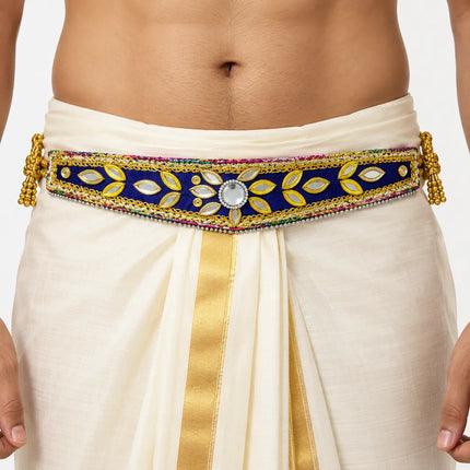 Moti Belt Small – Traditional Mirror Work Kamar Belt fancydresswale.com