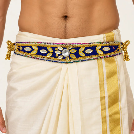 Moti Belt Small – Traditional Mirror Work Kamar Belt fancydresswale.com