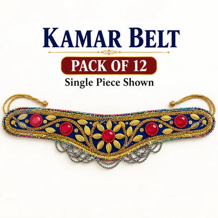 Moti Belt – Traditional Decorative Kamar Belt for Fancy Dress fancydresswale.com
