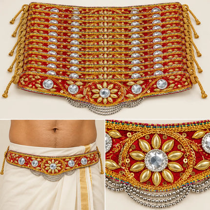 Moti Belt – Traditional Decorative Kamar Belt for Fancy Dress fancydresswale.com