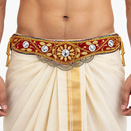 Moti Belt – Traditional Decorative Kamar Belt for Fancy Dress fancydresswale.com