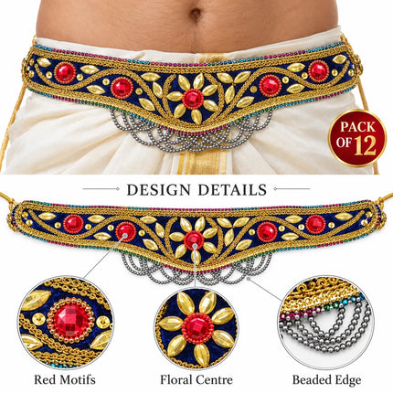 Moti Belt – Traditional Decorative Kamar Belt for Fancy Dress fancydresswale.com