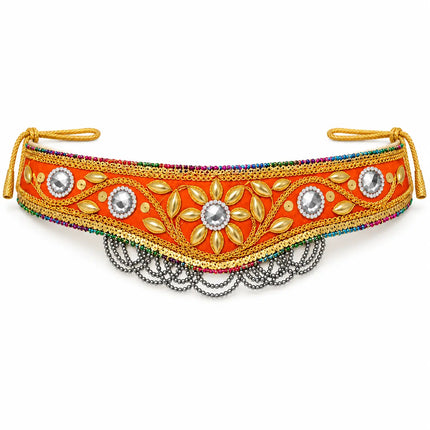Moti Belt – Traditional Decorative Kamar Belt for Fancy Dress fancydresswale.com