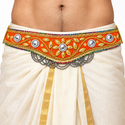Moti Belt – Traditional Decorative Kamar Belt for Fancy Dress fancydresswale.com