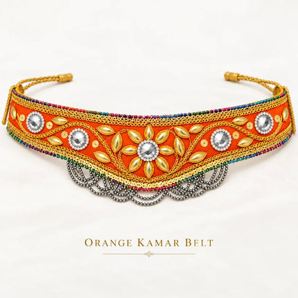Moti Belt – Traditional Decorative Kamar Belt for Fancy Dress fancydresswale.com