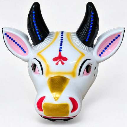 Nandi Plastic Mask – Mythological Fancy Dress Accessory fancydresswale.com