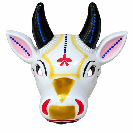 Nandi Plastic Mask – Mythological Fancy Dress Accessory fancydresswale.com