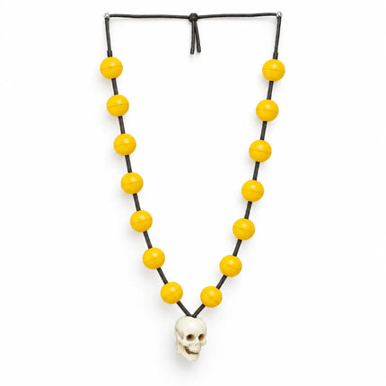 Nimbu Mala with One Skull – Fancy Dress Costume Accessory fancydresswale.com