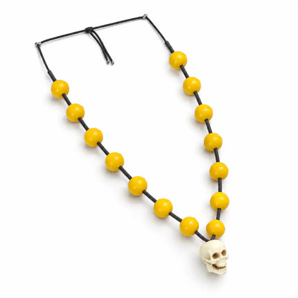 Nimbu Mala with One Skull – Fancy Dress Costume Accessory fancydresswale.com