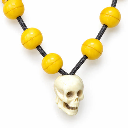 Nimbu Mala with One Skull – Fancy Dress Costume Accessory fancydresswale.com