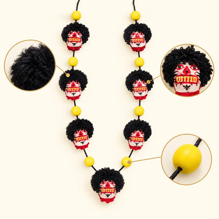 Nimbu Round Mund Mala – Fancy Dress Costume Garland fancydresswale.com
