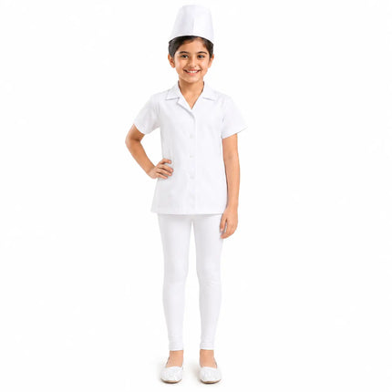 Nurse Costume white for girls Fancydresswale