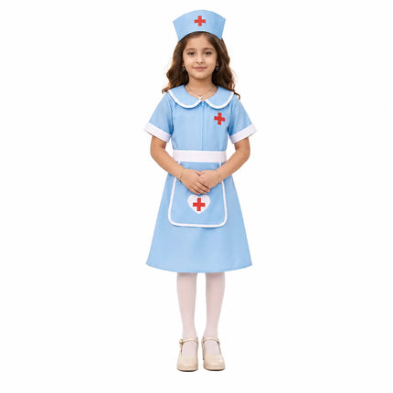 Nurse Set Costume Dress For Girls Fancydresswale