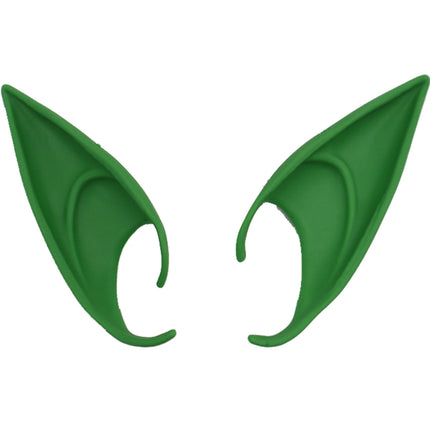 Elf Ear Latex Anime Dress Up Costume Fairy Ears Soft Pointed Ears Cosplay Halloween Anime Party Vampire Ears Fancydresswale