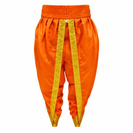 Orange dhoti front view