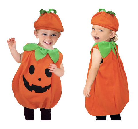 FancyDressWale halloween dress for Girls and Boys pumpkin witch ghost theme costume party