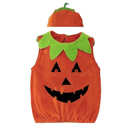 FancyDressWale halloween dress for Girls and Boys pumpkin witch ghost theme costume party