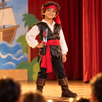 Pirate-inspired stage styling with PVC Sword