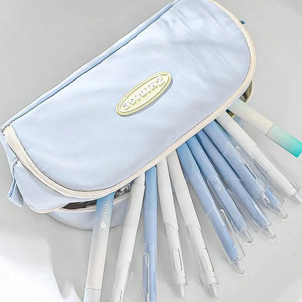 Pen Pencil Case Durable Big Storage Pen Pouch Bag for School Supplies Office College Teen Girls Adults fancydresswale.com