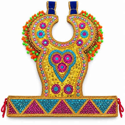 Perfect Chester – Golden Ramleela Chest Costume Accessory fancydresswale.com