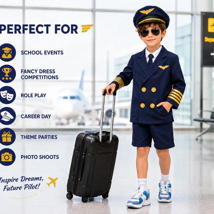 Pilot (4-7 Years) Fancydresswale.com
