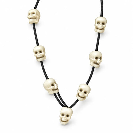 Plain Mund Mala – Skull Bead Fancy Dress Necklace fancydresswale.com