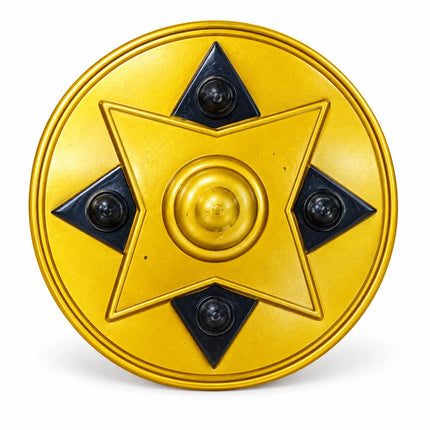 Plastic Star Shield for Fancy Dress – Silver & Gold fancydresswale.com