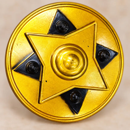 Plastic Star Shield for Fancy Dress – Silver & Gold fancydresswale.com
