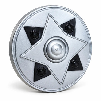 Plastic Star Shield for Fancy Dress – Silver & Gold fancydresswale.com