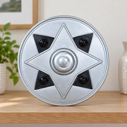 Plastic Star Shield for Fancy Dress – Silver & Gold fancydresswale.com
